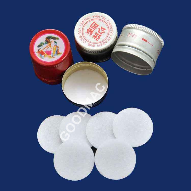 High speed bottle cap seal stamping production line