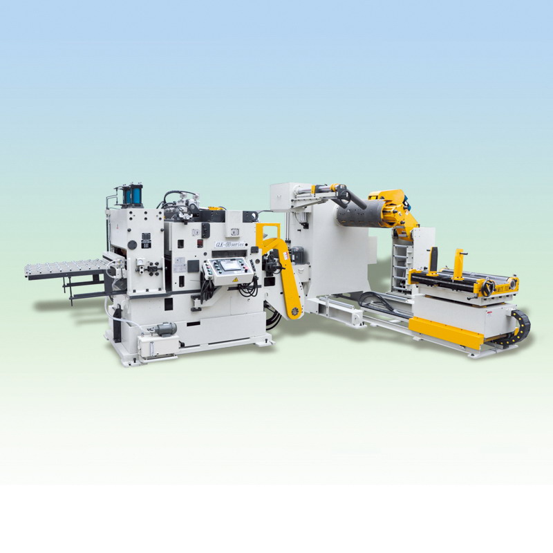 0.6-6.0mm high strength material decoiler straightener feeder 3 in 1, model GLK4-600H, 800